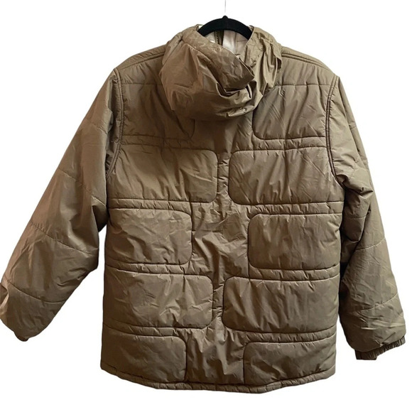 686 Boys hooded waterproof winter puffy full  zip jacket Sz XL - Picture 2 of 10